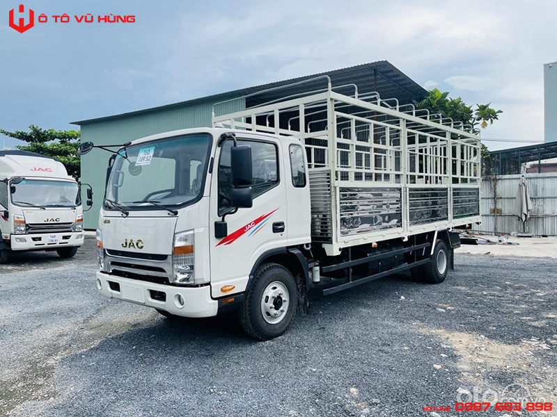 Xe tải Jac N680 6.5 tấn thùng mui bạt: giá bán & khuyến mãi - Ô TÔ VŨ HÙNG