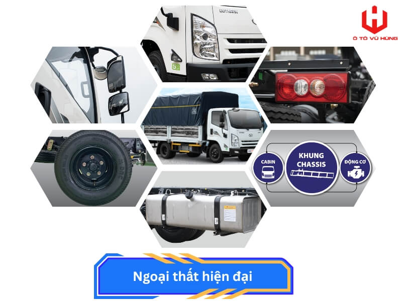 Ngoại thất hiện đại đi cùng hiệu năng khí động học