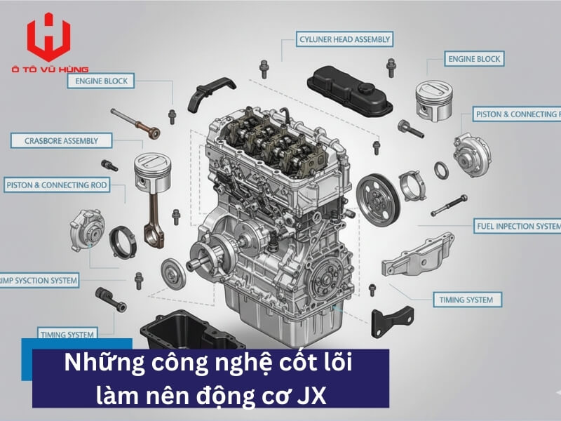 Những công nghệ cốt lõi làm nên "chất" isuzu trong động cơ JX